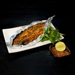 Cá Sapa Nướng Tiêu Xanh